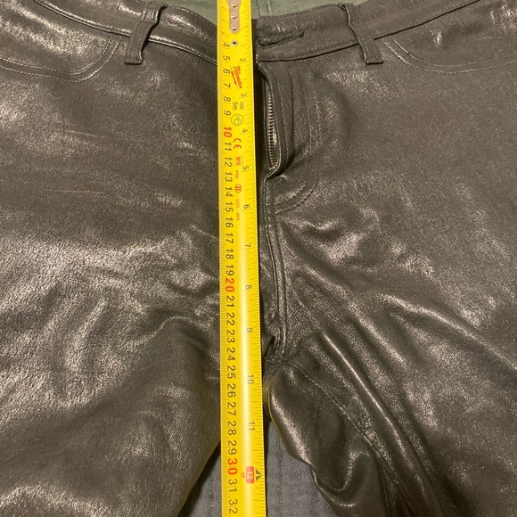JBrand leather leggings with zipper - Picture 11 of 14